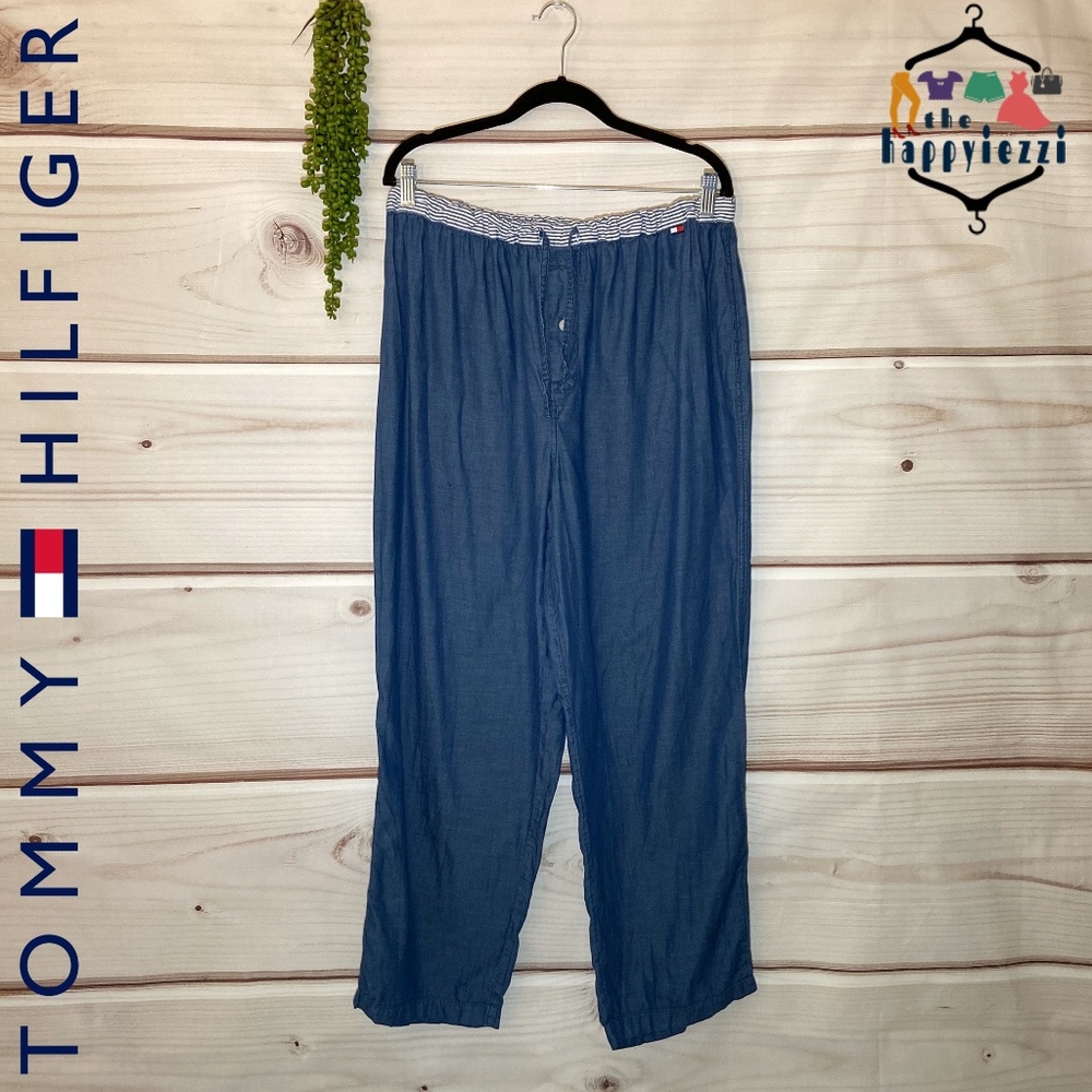 Tommy Hilfiger Cotton Drawstring Lounge Pants L